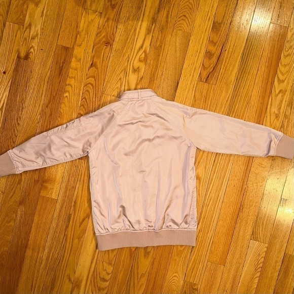 Members Only Womens Washed Satin
Boyfriend Jacket- Blush, X-Small - Picture 4 of 10